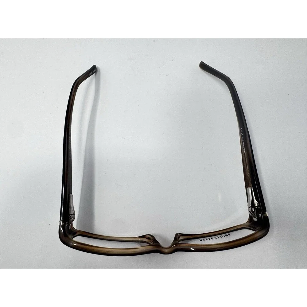Reflections R741 I-Dealoptics Brown Eyeglass Frames New Old Stock 53-14-135